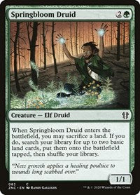 Springbloom Druid [Zendikar Rising Commander] | Game Haven TX
