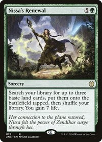 Nissa's Renewal [Zendikar Rising Commander] | Game Haven TX