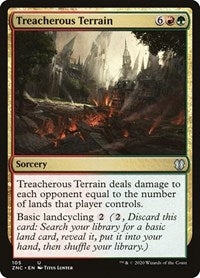 Treacherous Terrain [Zendikar Rising Commander] | Game Haven TX