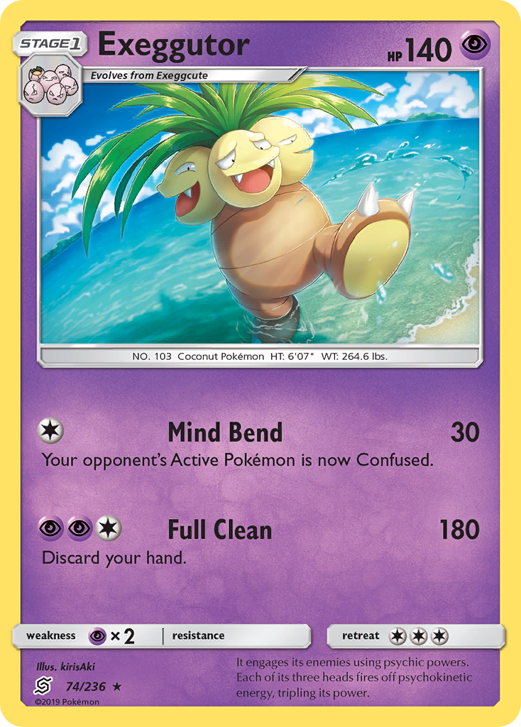 Exeggutor (74/236) [Sun & Moon: Unified Minds] | Game Haven TX