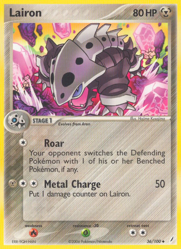 Lairon (36/100) [EX: Crystal Guardians] | Game Haven TX