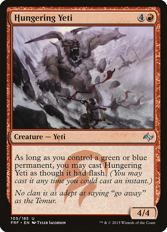 Hungering Yeti [Fate Reforged] | Game Haven TX