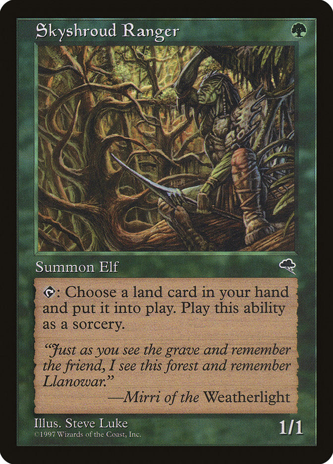 Skyshroud Ranger [Tempest] | Game Haven TX
