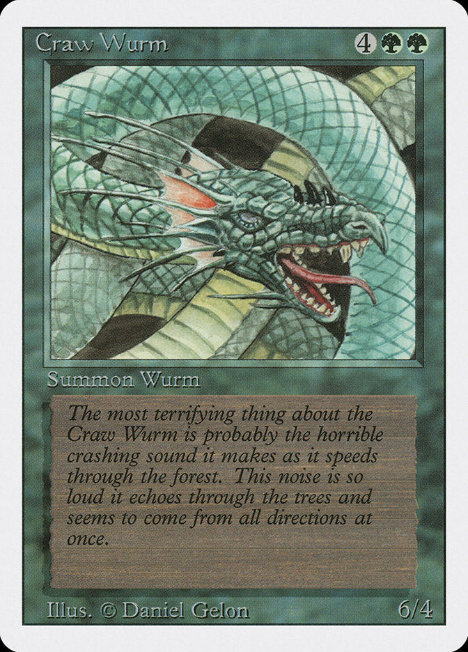 Craw Wurm [Revised Edition] | Game Haven TX