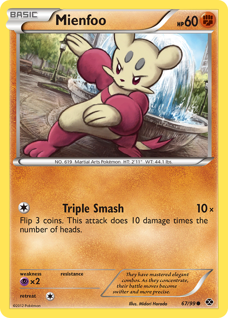 Mienfoo (67/99) [Black & White: Next Destinies] | Game Haven TX