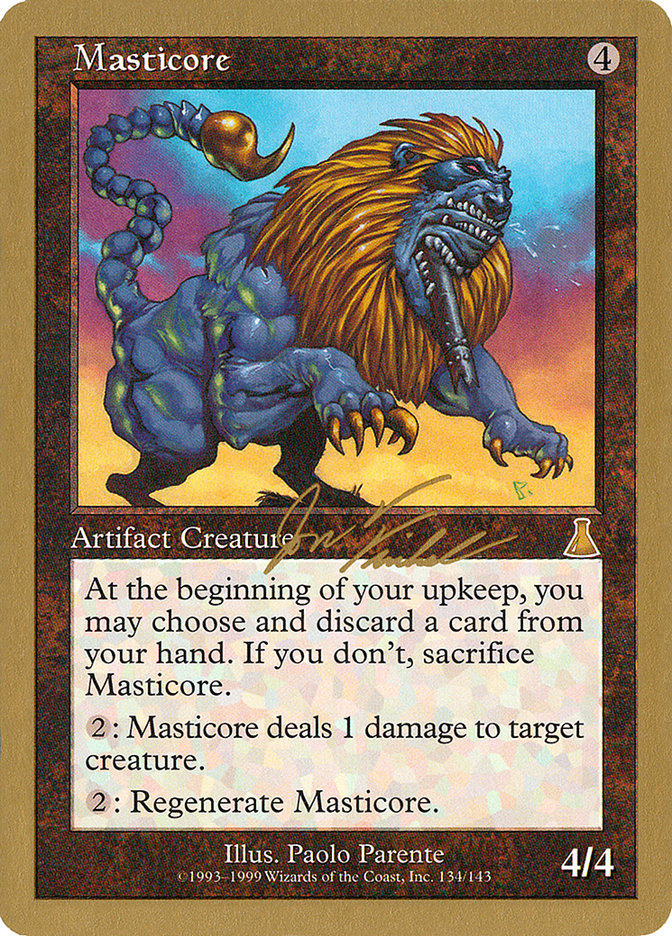 Masticore (Jon Finkel) [World Championship Decks 2000] | Game Haven TX