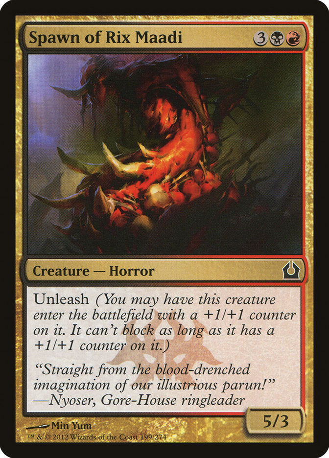 Spawn of Rix Maadi [Return to Ravnica] | Game Haven TX