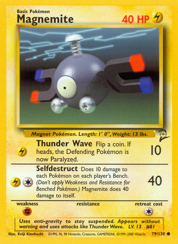 Magnemite (79/130) [Base Set 2] | Game Haven TX