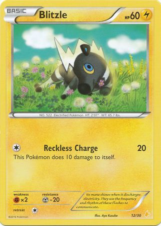 Blitzle (12/30) [XY: Trainer Kit 3 - Pikachu Libre] | Game Haven TX