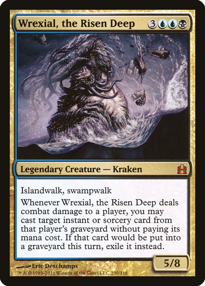 Wrexial, the Risen Deep [Commander 2011] | Game Haven TX