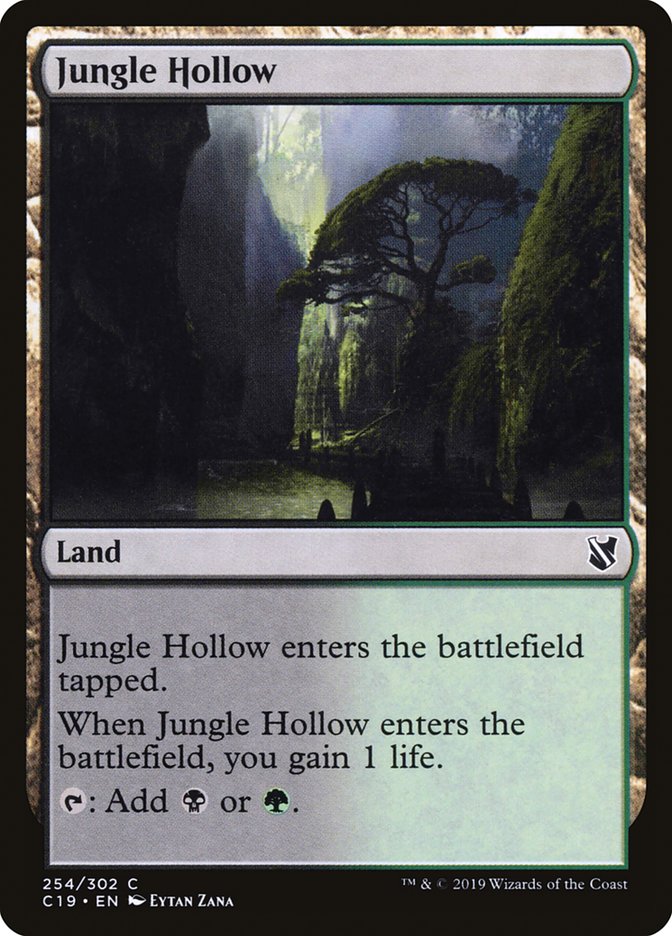 Jungle Hollow [Commander 2019] | Game Haven TX