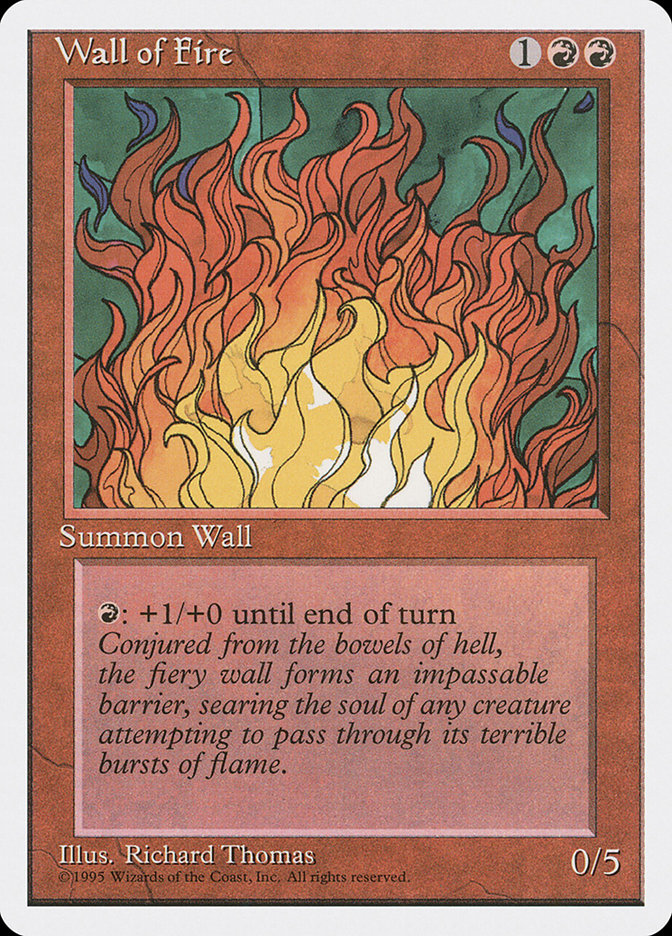 Wall of Fire [Fourth Edition] | Game Haven TX