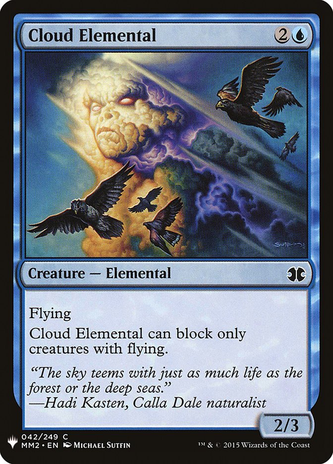Cloud Elemental [Mystery Booster] | Game Haven TX