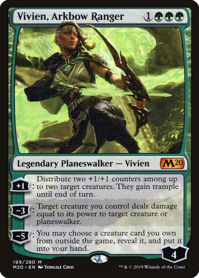 Vivien, Arkbow Ranger [Core Set 2020] | Game Haven TX