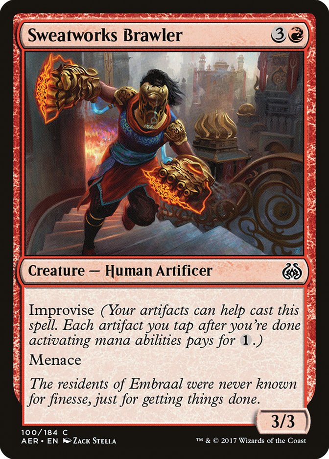 Sweatworks Brawler [Aether Revolt] | Game Haven TX