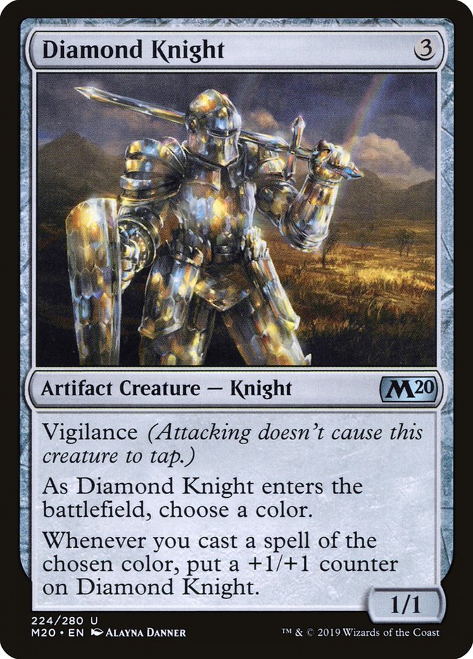 Diamond Knight [Core Set 2020] | Game Haven TX