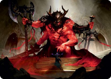 Awaken the Blood Avatar Art Card [Strixhaven: School of Mages Art Series] | Game Haven TX