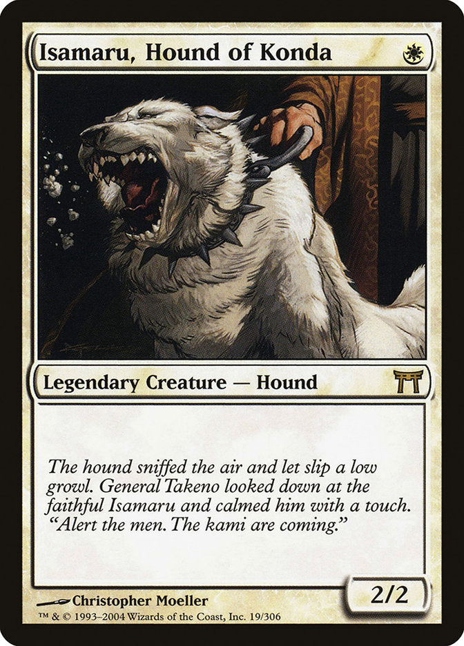 Isamaru, Hound of Konda [Champions of Kamigawa] | Game Haven TX