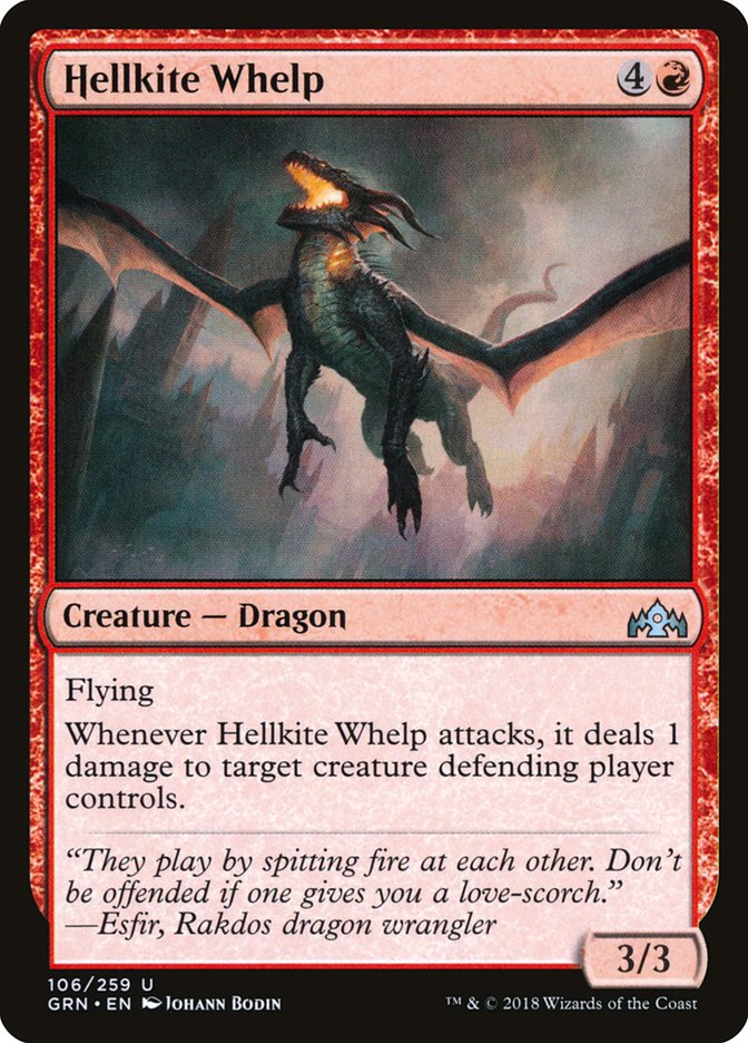 Hellkite Whelp [Guilds of Ravnica] | Game Haven TX