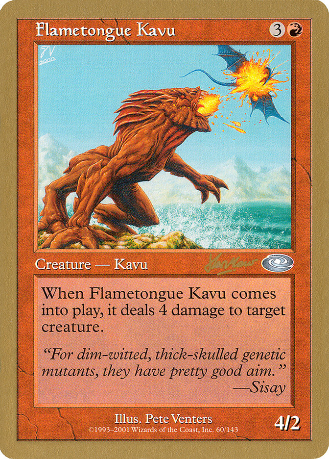 Flametongue Kavu (Sim Han How) [World Championship Decks 2002] | Game Haven TX