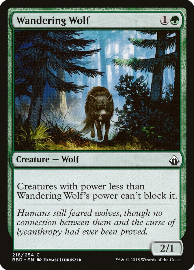 Wandering Wolf [Battlebond] | Game Haven TX