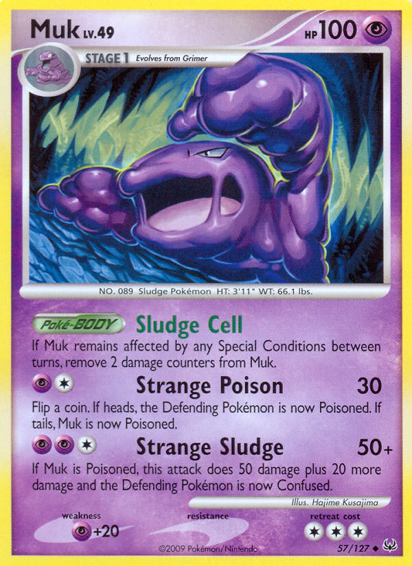 Muk (57/127) [Platinum: Base Set] | Game Haven TX