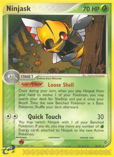 Ninjask (18/97) [EX: Dragon] | Game Haven TX