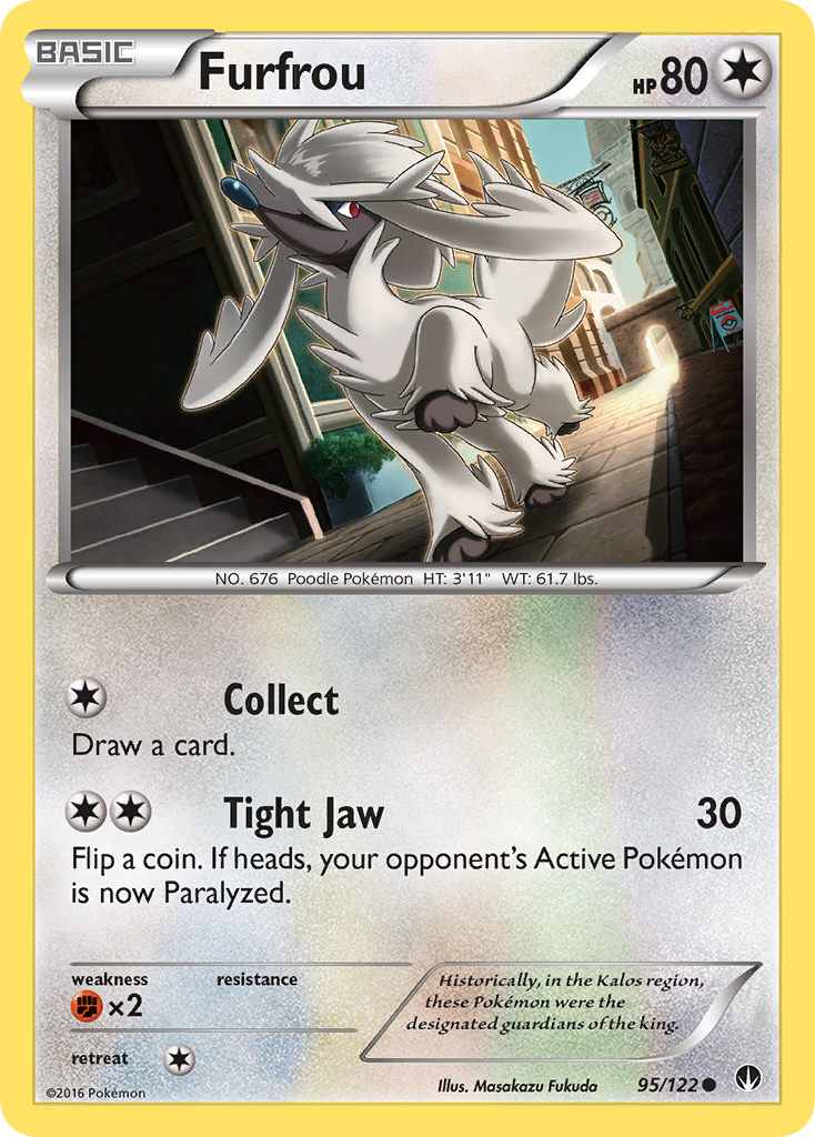 Furfrou (95/122) [XY: BREAKpoint] | Game Haven TX