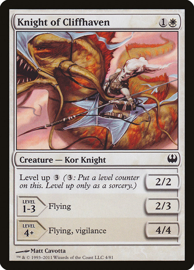 Knight of Cliffhaven [Duel Decks: Knights vs. Dragons] | Game Haven TX