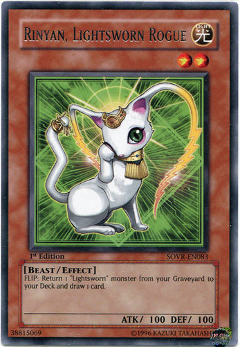 Rinyan, Lightsworn Rogue [SOVR-EN083] Rare | Game Haven TX