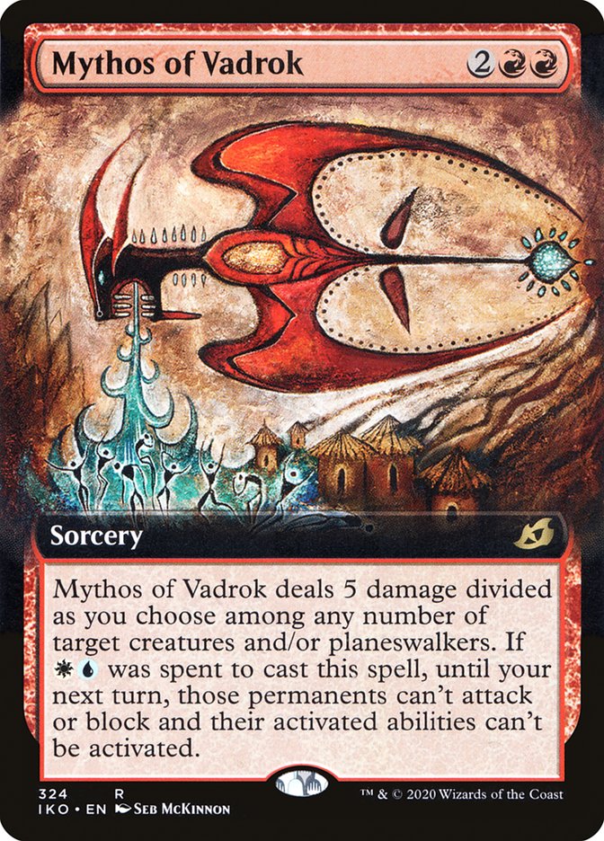 Mythos of Vadrok (Extended Art) [Ikoria: Lair of Behemoths] | Game Haven TX