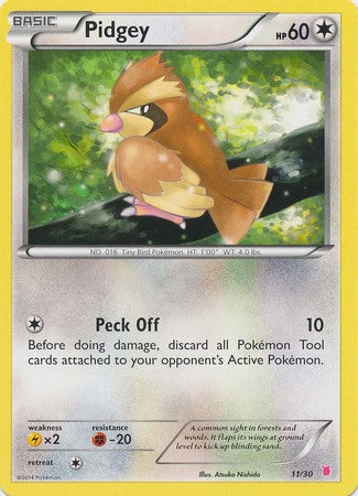 Pidgey (11/30) [XY: Trainer Kit 1 - Wigglytuff] | Game Haven TX