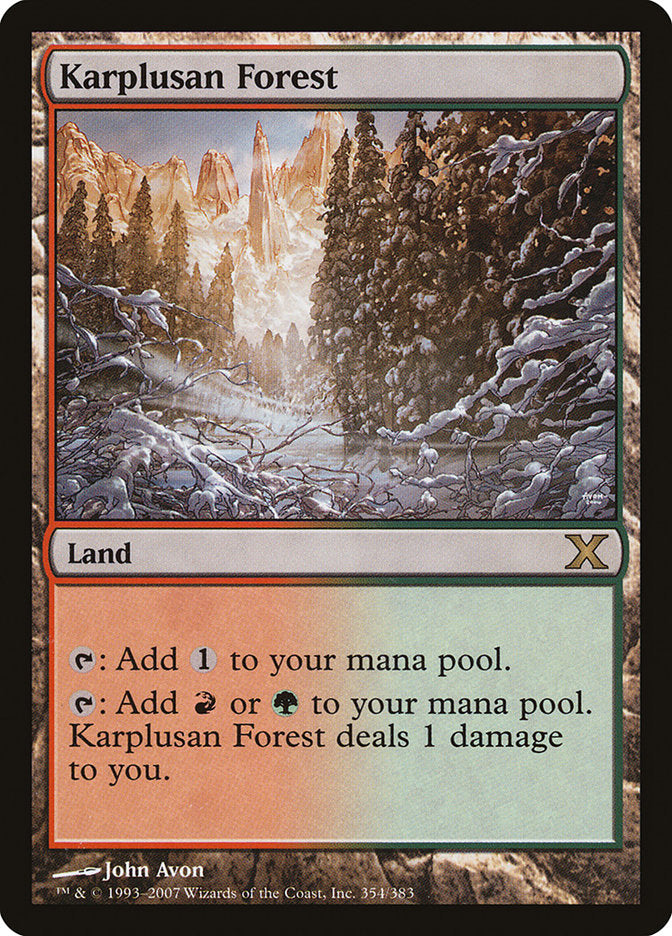 Karplusan Forest [Tenth Edition] | Game Haven TX