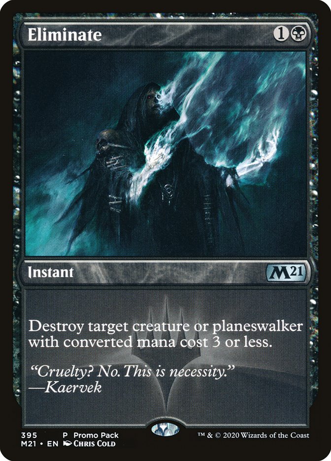 Eliminate (Promo Pack) [Core Set 2021 Promos] | Game Haven TX