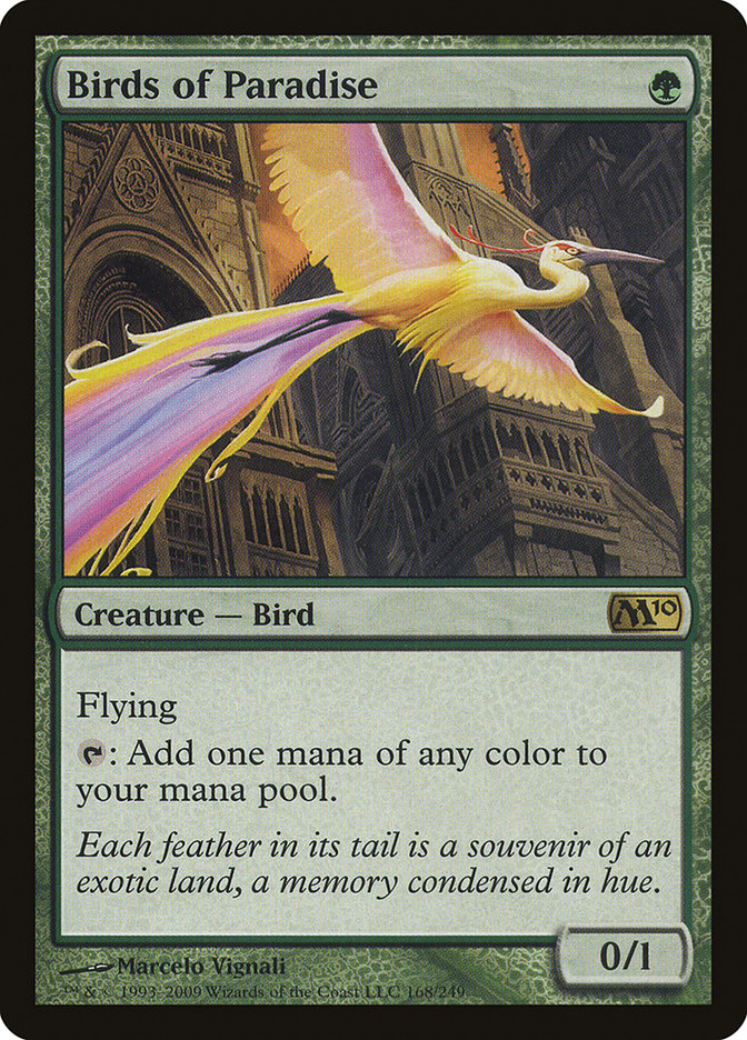 Birds of Paradise [Magic 2010] | Game Haven TX