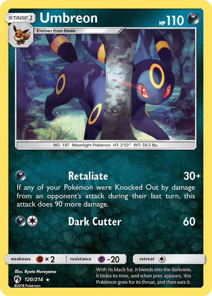 Umbreon (120/214) [Sun & Moon: Lost Thunder] | Game Haven TX