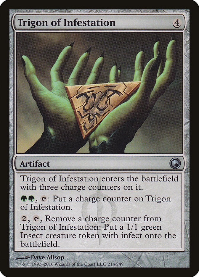 Trigon of Infestation [Scars of Mirrodin] | Game Haven TX