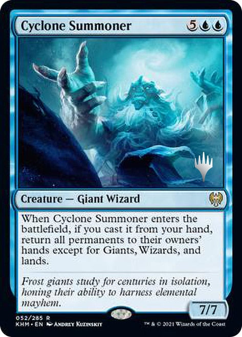 Cyclone Summoner [Kaldheim Promo Pack] | Game Haven TX