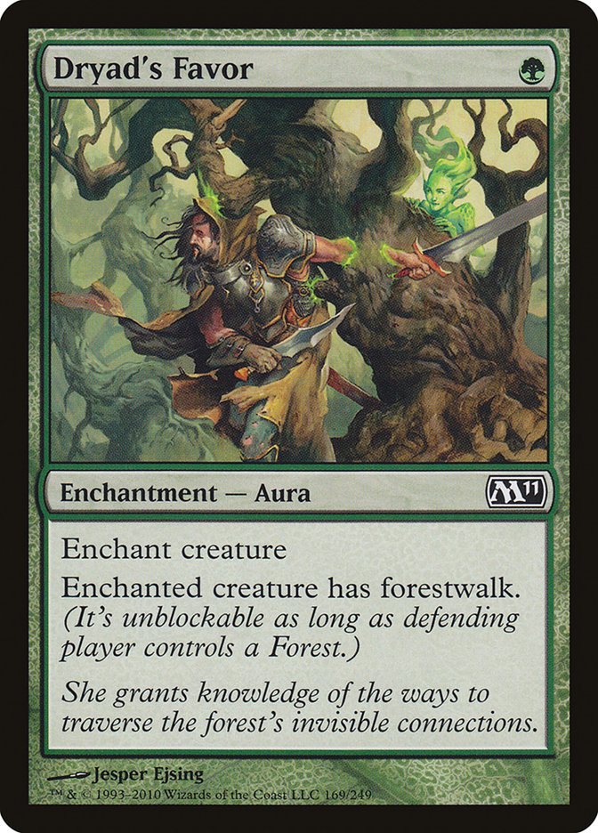 Dryad's Favor [Magic 2011] | Game Haven TX