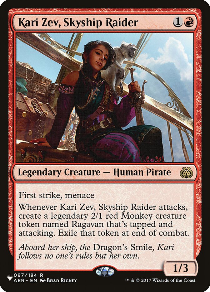 Kari Zev, Skyship Raider [The List] | Game Haven TX