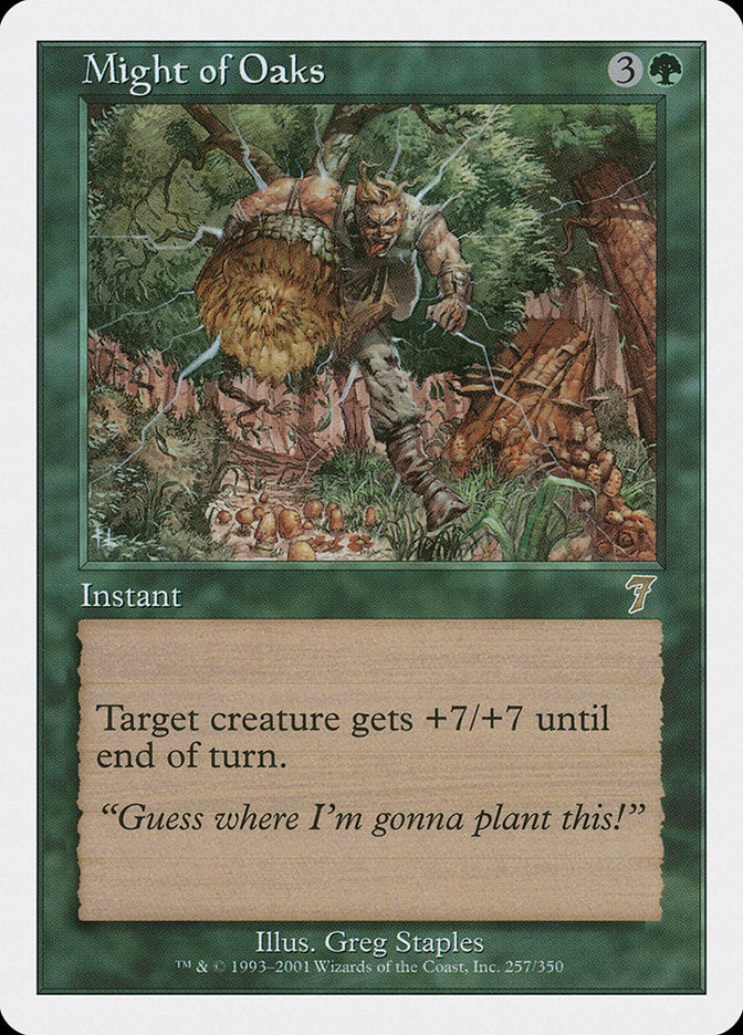 Might of Oaks [Seventh Edition] | Game Haven TX