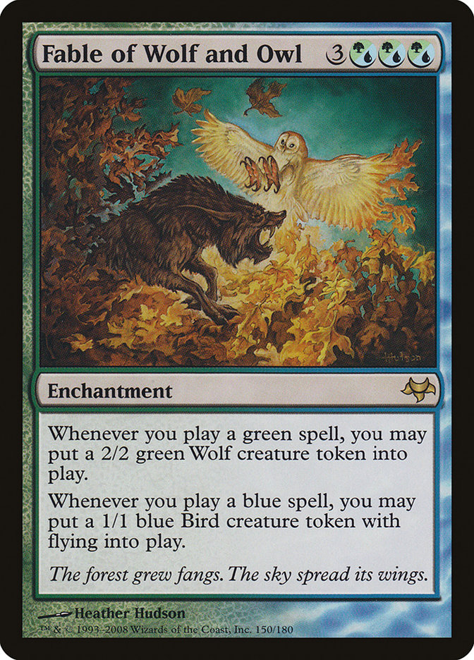 Fable of Wolf and Owl [Eventide] | Game Haven TX