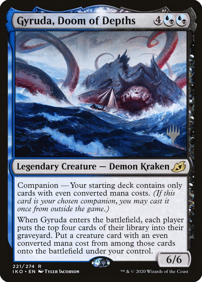 Gyruda, Doom of Depths (Promo Pack) [Ikoria: Lair of Behemoths Promos] | Game Haven TX