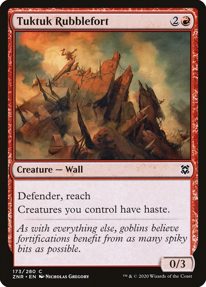 Tuktuk Rubblefort [Zendikar Rising] | Game Haven TX