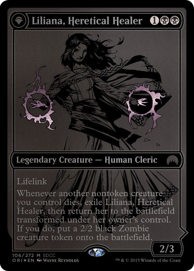 Liliana, Heretical Healer // Liliana, Defiant Necromancer [San Diego Comic-Con 2015] | Game Haven TX