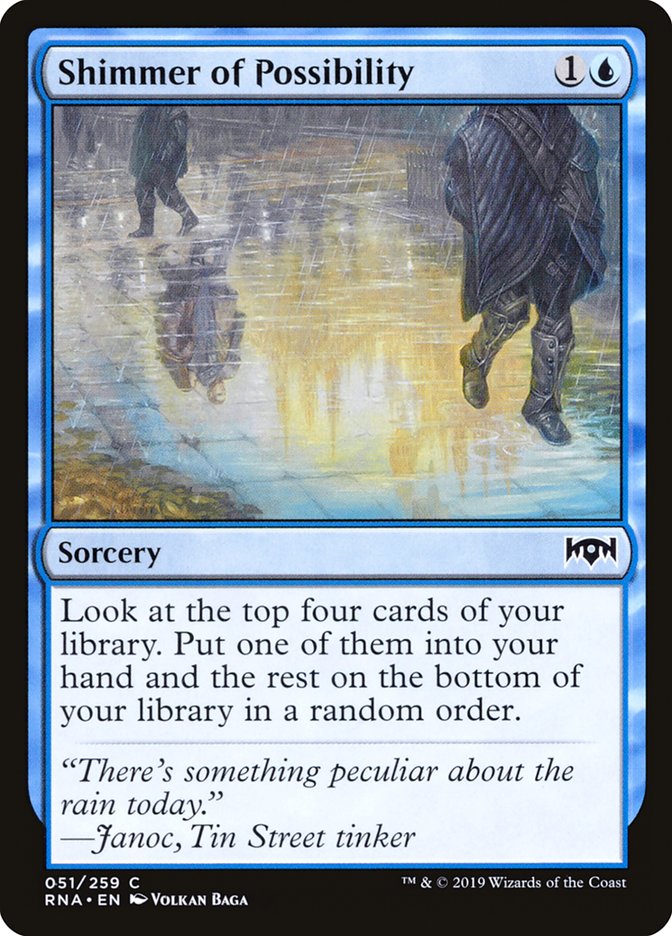 Shimmer of Possibility [Ravnica Allegiance] | Game Haven TX
