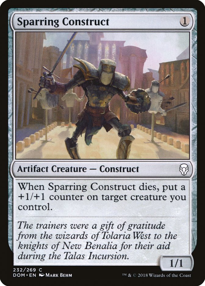 Sparring Construct [Dominaria] | Game Haven TX