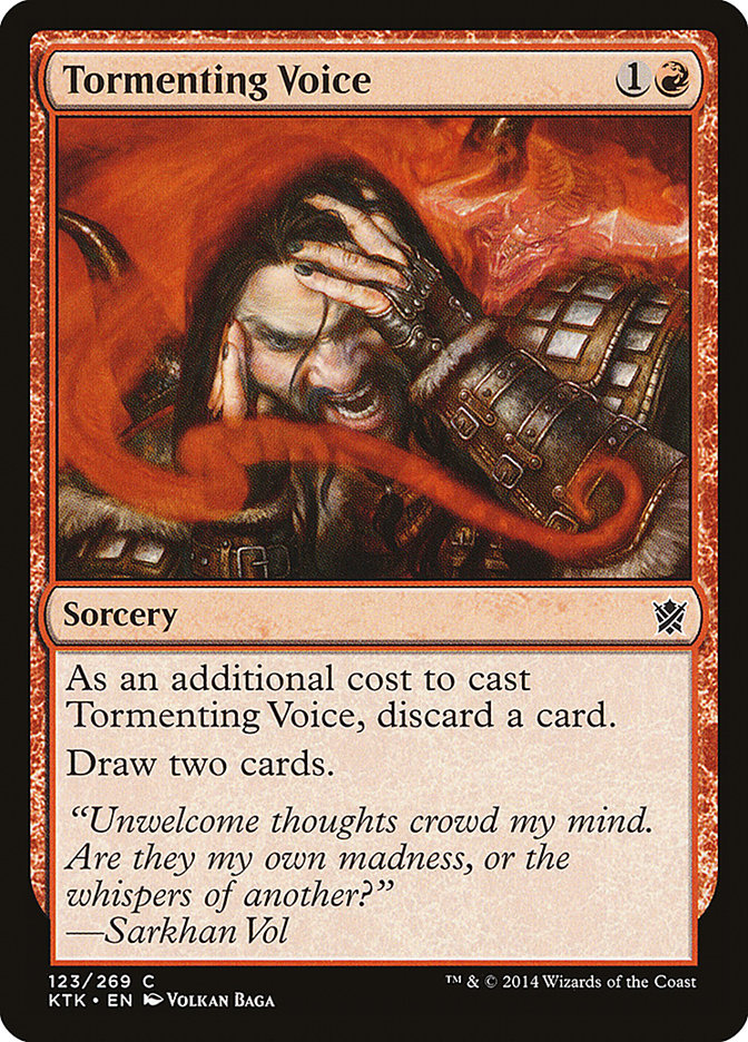 Tormenting Voice [Khans of Tarkir] | Game Haven TX