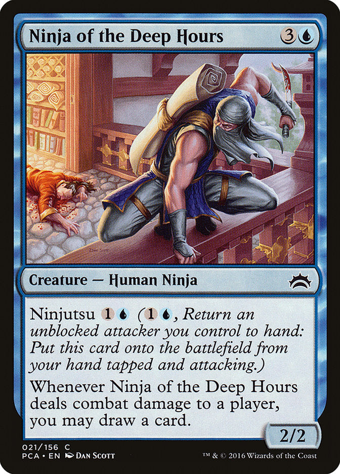 Ninja of the Deep Hours [Planechase Anthology] | Game Haven TX