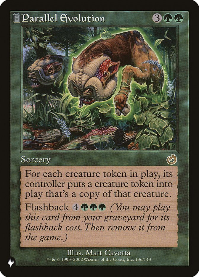 Parallel Evolution [The List] | Game Haven TX